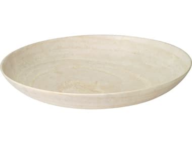 Jamie Young Extra Large White Marble Bowl JYC7MARBXLWH