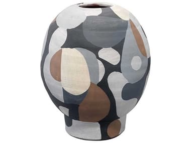 Jamie Young Pablo Neutral Short Vase JYC7PABLSHNE