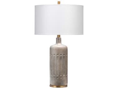 Jamie Young Grey Antique Brass Table Lamp JYC9ANNEXGRGO