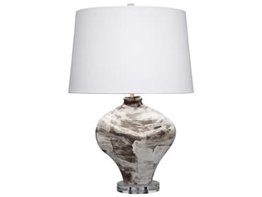 Jamie Young Maurice Cream Buffet Lamp JYC9MAURTLCRWH