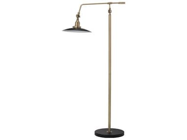 Jamie Young Mid-Century Antique Brass Floor Lamp JYCBL1716FL5