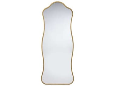 Jamie Young Aurora Antique Brass Wall Mirror JYCLS6AURORFMAB