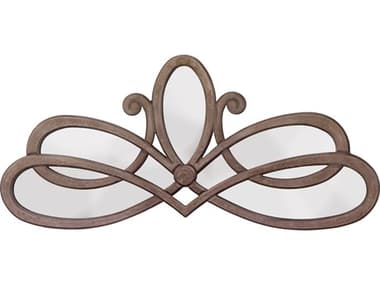 Jamie Young Scroll Distressed Grey Wall Mirror JYCM12