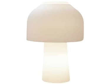 Karman Lilly Frosted White Table Lamp KAMCT311ABV11