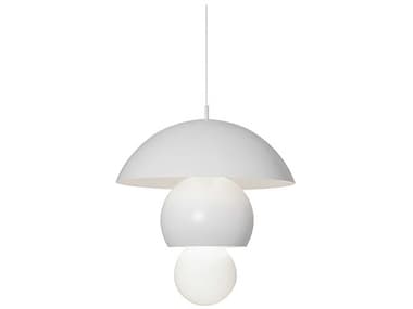 Karman Triluna 8-Light Matte White Dome Geometric Pendant KAMSE310ABV11