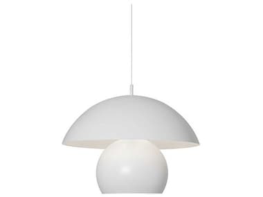 Karman Triluna 7-Light Matte White Dome Geometric Pendant KAMSE310BBV11