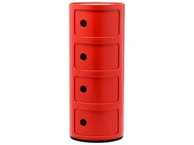 Kartell Outdoor Componibili Red Storage Rack KAO498510
