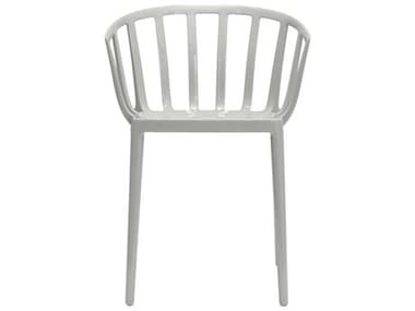 Kartell Outdoor Venice Gray Resin Dining Arm Chair KAO580607