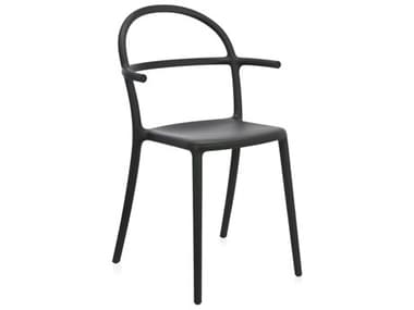 Kartell Outdoor Generic Black Resin Dining Chair KAO581609