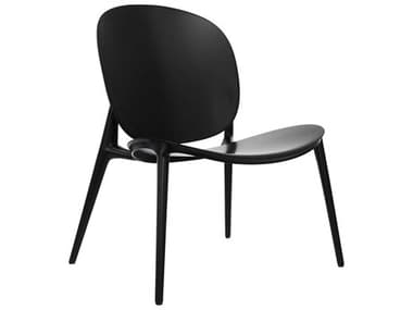 Kartell Outdoor Be Bop Black Resin Low Accent Chair KAO582609
