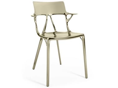Kartell Outdoor A.I. Bronze Resin Dining Chair KAO5887OA