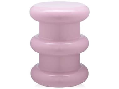 Kartell Outdoor Pilastro Pink Resin Dining Chair KAO885231