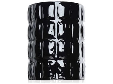 Kartell Matelasse Black Vase KAR1225E6