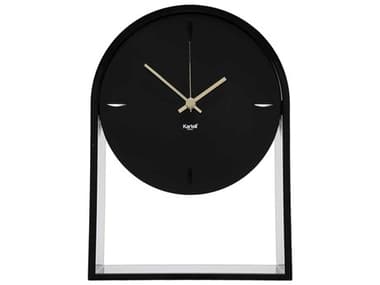 Kartell Air Du Temps Black Clock Accessories KAR193009