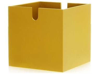 Kartell Polvara Yellow Modular Bookcase Stacking Cube KAR477006