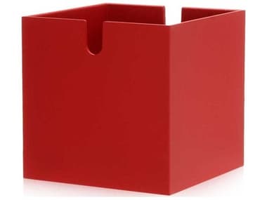 Kartell Polvara Red Modular Bookcase Stacking Cube KAR477010