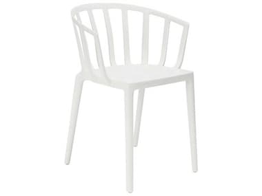 Kartell Venice White Arm Dining Chair KAR580603