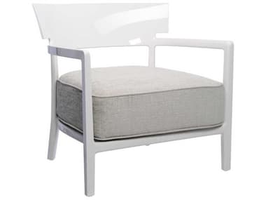 Kartell Cara 26" Beige Fabric Accent Chair KAR58421A