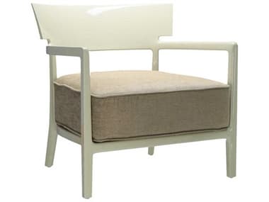 Kartell Cara 26" Green Fabric Accent Chair KAR58422B