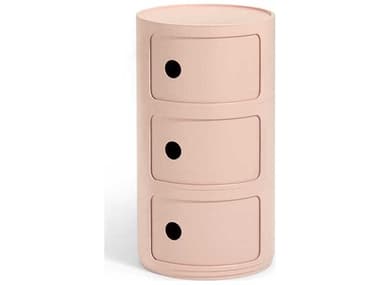 Kartell Componibili Bio 12" Pink File Cabinet KAR5970RO