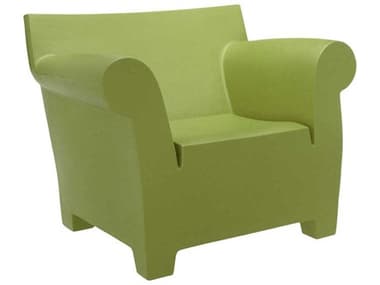 Kartell Bubble Club 40" Green Accent Chair KAR607065