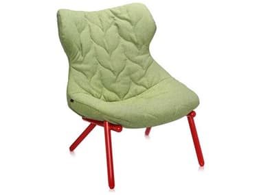 Kartell Foliage 28" Green Fabric Accent Chair KAR6086RD