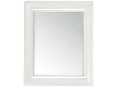 Kartell Francois Ghost Crystal 26''W x 32''H Rectangular Wall Mirror KAR8300B4