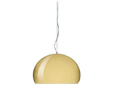 Kartell Fly Medium Pendant Lamp in Gold KAR9036GG