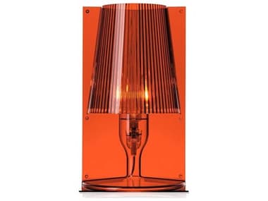 Kartell Take Amber Orange LED Table Lamp KAR9050AM