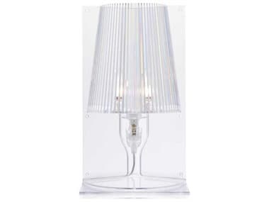 Kartell Take Crystal Clear LED Table Lamp KAR9050B4
