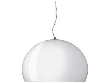 Kartell Fly 15''W Small Pendant Lamp in White KAR905403