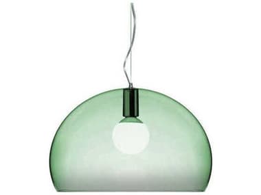 Kartell Small 15''W Fly Pendant Lamp in Sage KAR9054K9