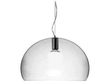 Kartell Big 32.67''W Fly Pendant Lamp in Crystal KAR9059B4