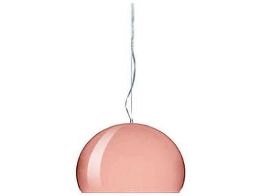 Kartell Small 15''W Fly Pendant Lamp in Copper KAR9067RR