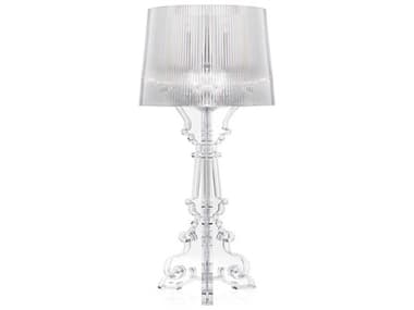 Kartell Bourgie Crystal Clear LED Buffet Lamp KAR9071B4