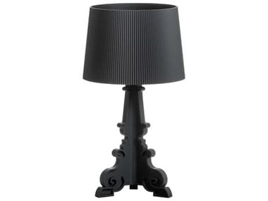 Kartell Bourgie Table Lamp with Dimmer in Soft Touch Black KAR907709