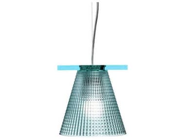 Kartell Light-Air Hanging Sculpted Lamp in Light Blue KAR9132AZ