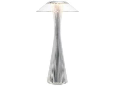 Kartell Space Outdoor Portable Table Lamp in Chrome KAR9225XX