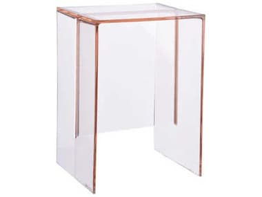 Kartell Max-Beam 13" Monolithic Stool/Table in Nude KAR9900RO