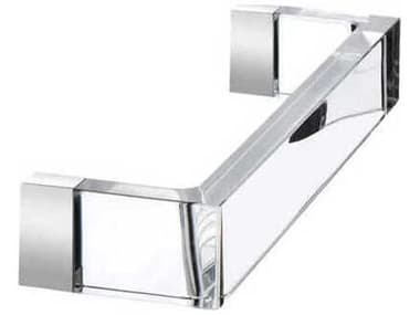 Kartell Rail 17.75" Medium Towel Rack in Crystal KAR9935B4