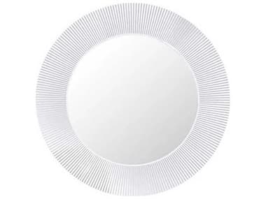 Kartell All Saints Round Mirror in Crystal KAR9950B4