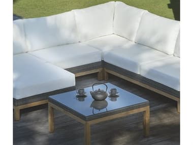 Kingsley Bate Azores Teak Cushion Lounge Set KBAZORES