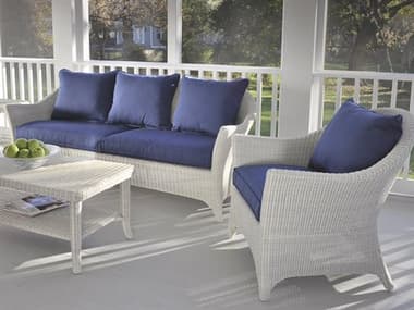 Kingsley Bate Cape Cod Wicker Cushion Lounge Set KBCAPECOD5