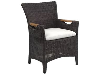 Kingsley Bate Culebra Wicker Cushion Dining Arm Chair KBCE15