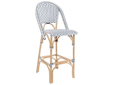 Kingsley Bate Café Wicker Armless Bar Stool KBCF17