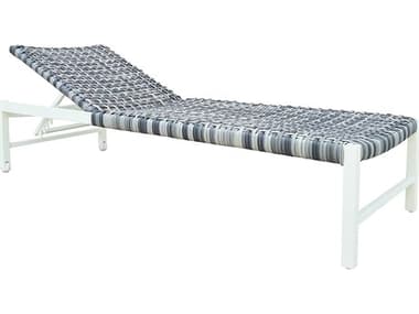 Kingsley Bate Special Order Kingsley Bate Special Order Catherine Aluminum Wicker Chaise Lounge KBCN70SO