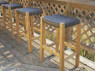 Kingsley Bate Culebra Teak Bar Stool Set KBCULEBRA