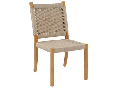 Kingsley Bate Hudson Teak Rope Dining Side Chair KBHN14