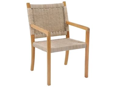 Kingsley Bate Hudson Teak Rope Dining Arm Chair KBHN15