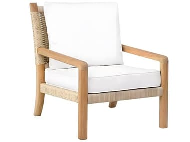 Kingsley Bate Hudson Teak Rope Cushion Lounge Chair KBHN30